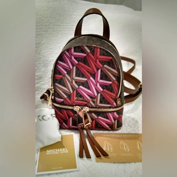 MICHAEL Michael Kors | Bags | Michael Kors Xs Rhea Backpack  display picture 1